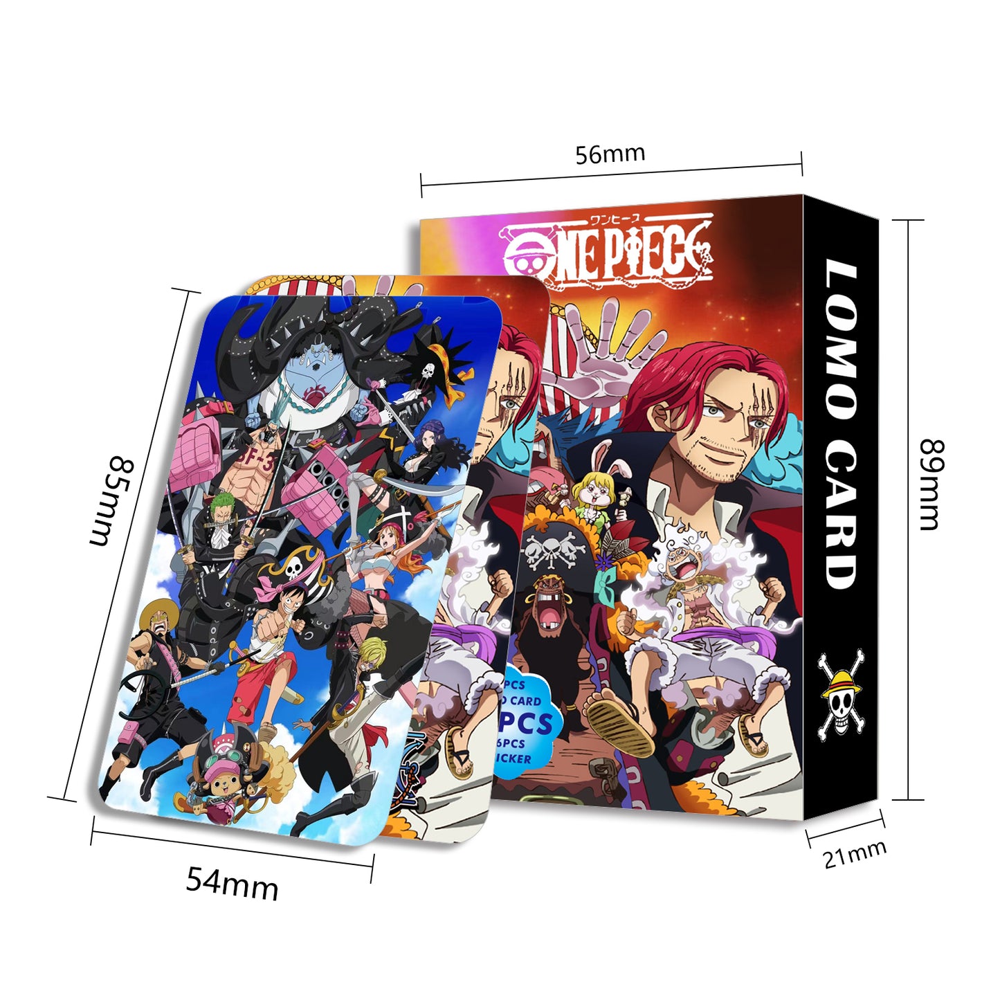 Demon Slayer Japanese Anime Lomo Card One Piece 1pack/96pcs Card Games With Postcards Message Gift For Fan Game Collection Toy