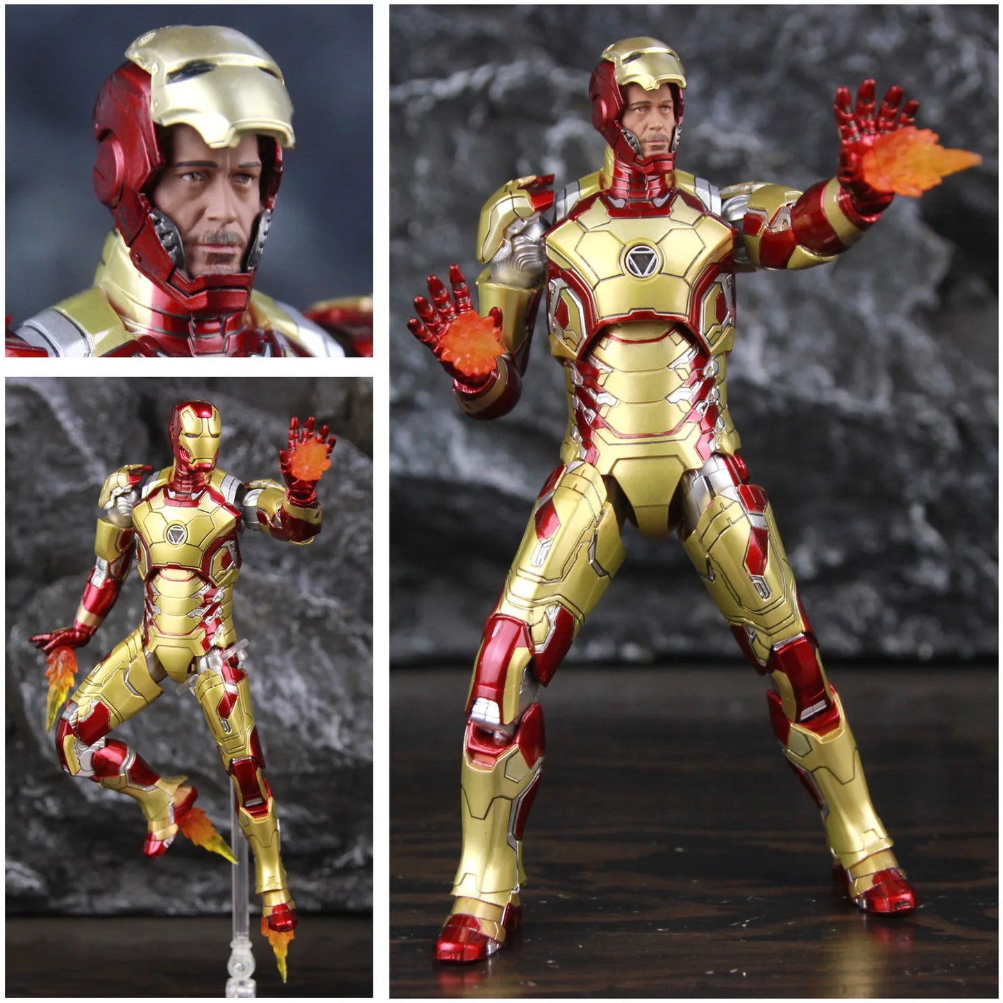 Marvel Classic Iron Man MK42 Mark XLI 42 7"