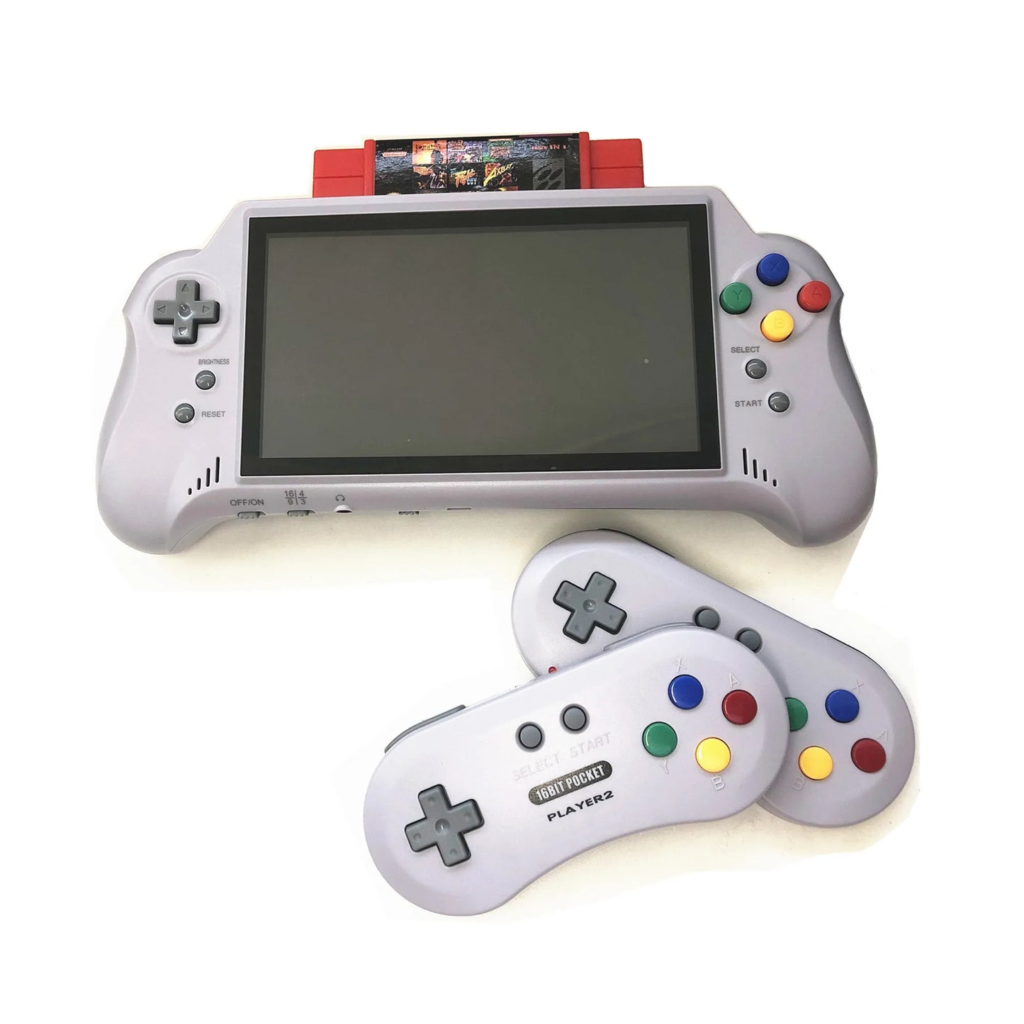 16BIT HD ULTRA SNES POCKET RETROAD 5PLUS Video Game Console