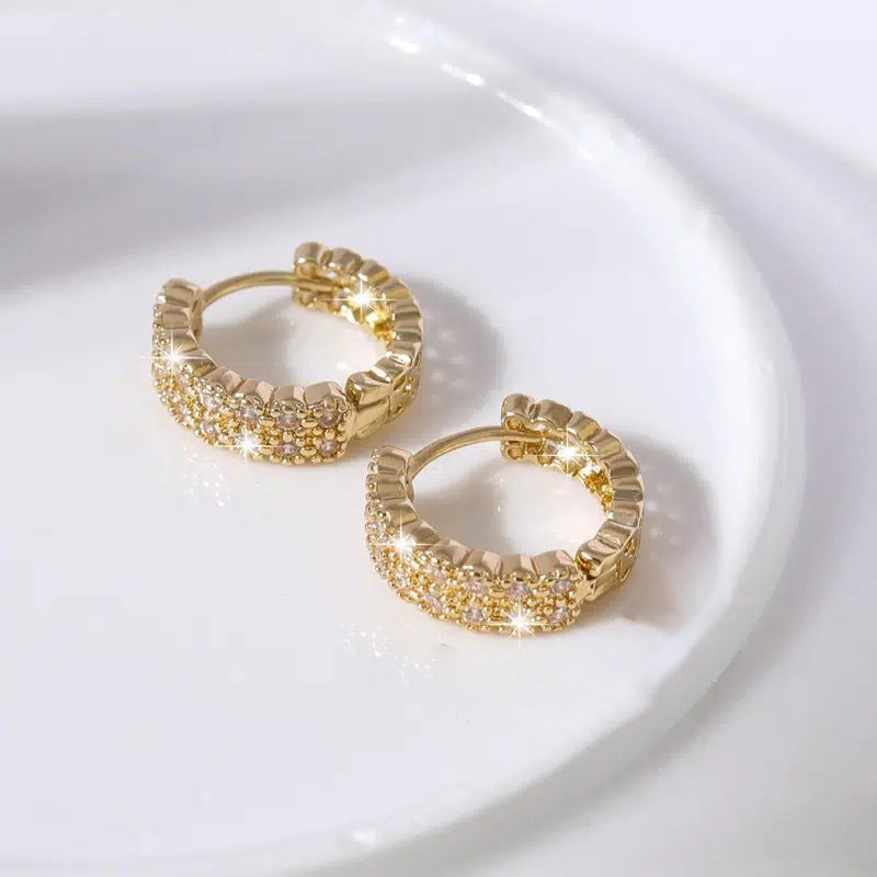 French Retro Gold Hot Earrings