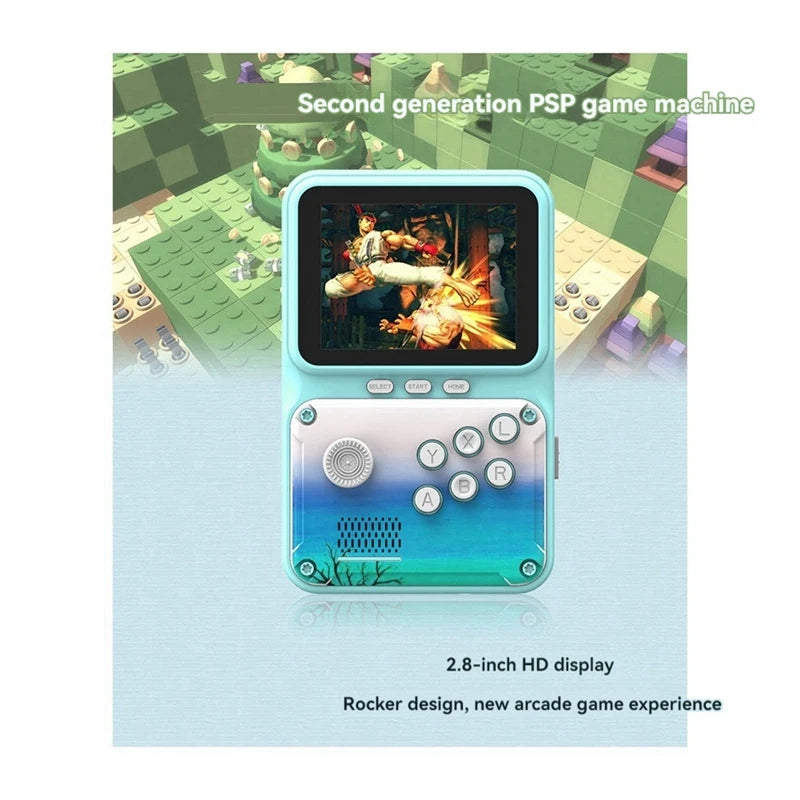 Handheld Video Game Console 2.8 Inch 500 Games Retro Arcade Support AV Connection For Children's Gift