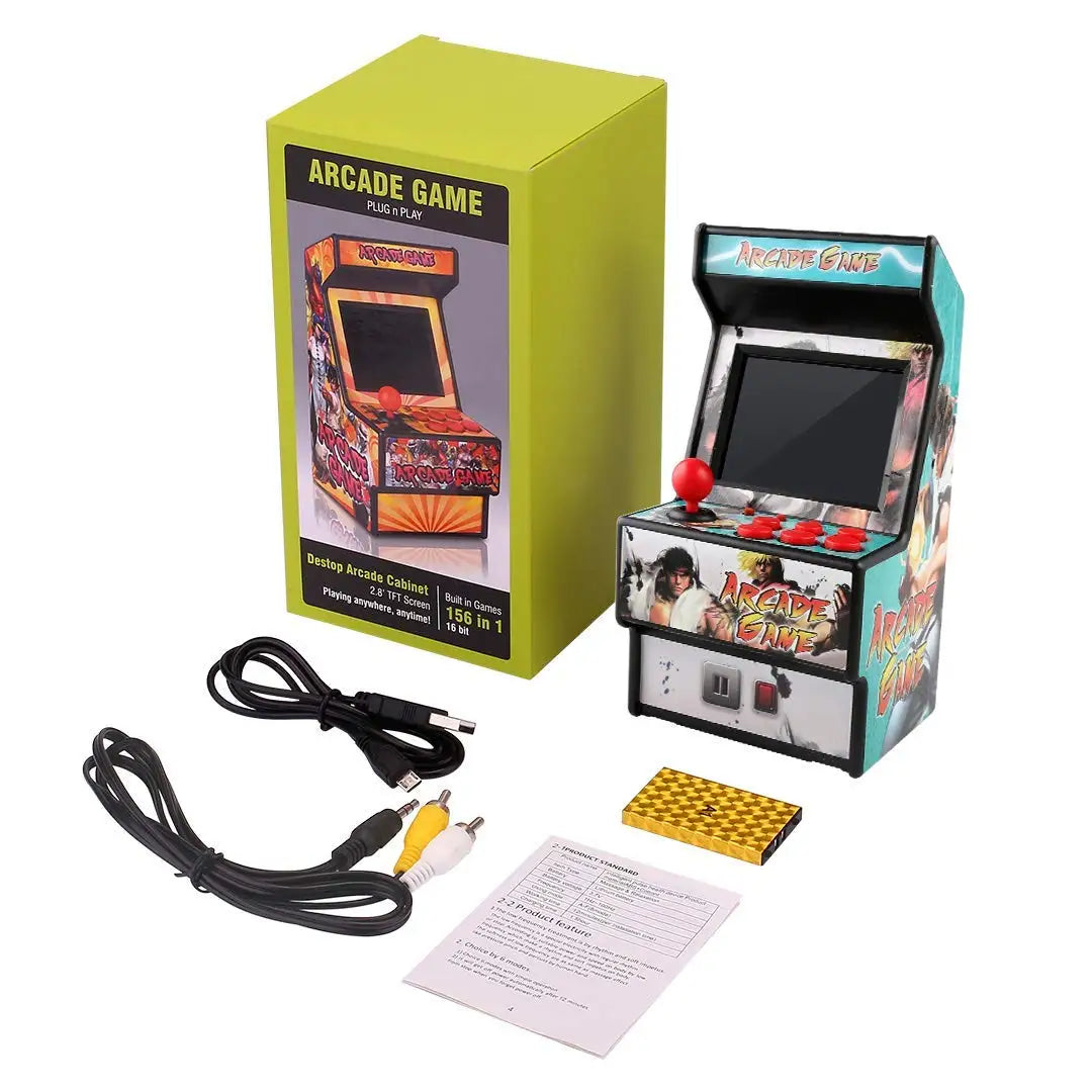 Mini Handheld Video Arcade Game Portable Console (Built-in 150+ Classics Retro Game For SEGA)