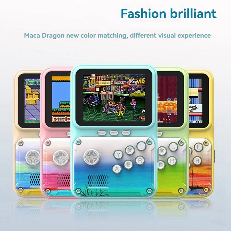 Handheld Video Game Console 2.8 Inch 500 Games Retro Arcade Support AV Connection For Children's Gift