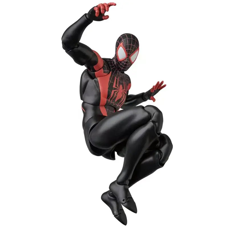 Ct Toys Mafex 092 Spiderman Miles Morales anime Action Figure Ultimate Comics Spider-Man Shf Figure Ko Figurine model Toys Gifts