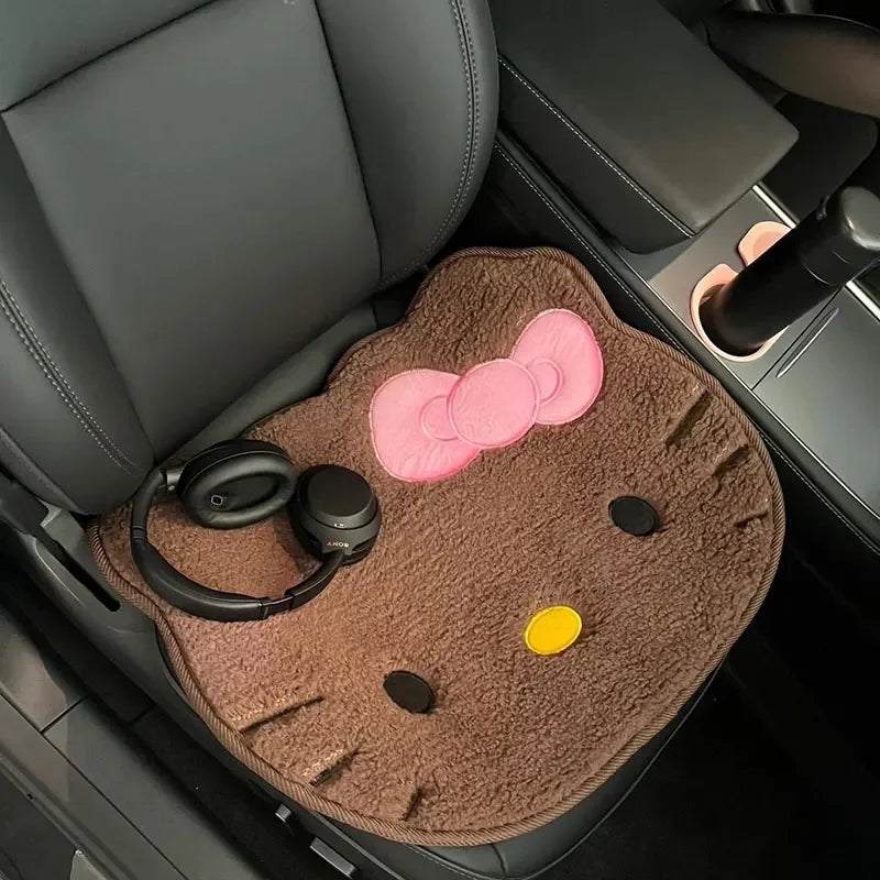 Hello Kitty Rugs Anime Kt Cat Plush Floor Mat Bedroom Non-Slip Carpet Cartoon Soft Car Cushion Bathroom Decor Toys Wholesale