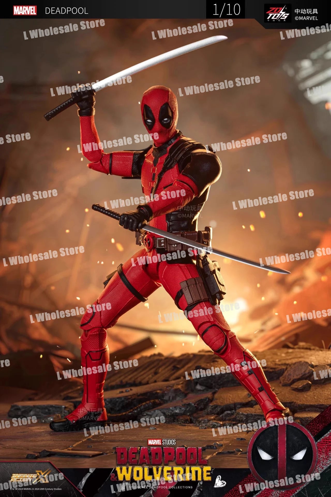 Toys Marvel Legends Deadpool Wolverine Model Deadpool 3