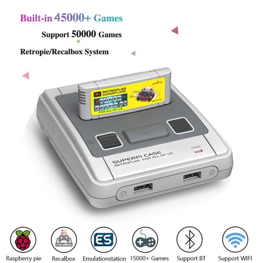 Built in 45000+ Retro Handheld Gameplayer shell For SNES/MEGA