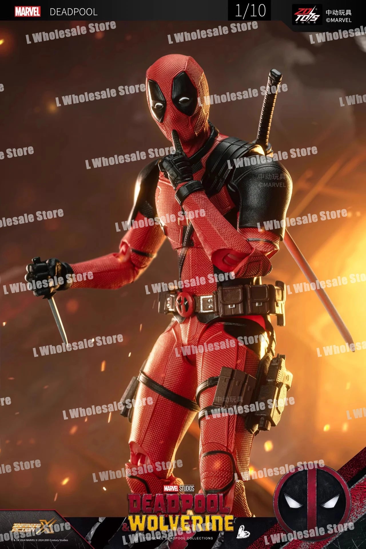 Toys Marvel Legends Deadpool Wolverine Model Deadpool 3