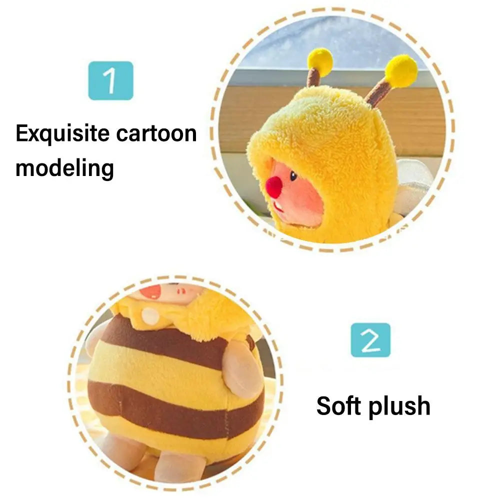 Replacement Outfit Cartoon Bee Jumpsuit 10cm/15cm/20cm/40cm Doll Clothes Changing Dressing Doll Accessories