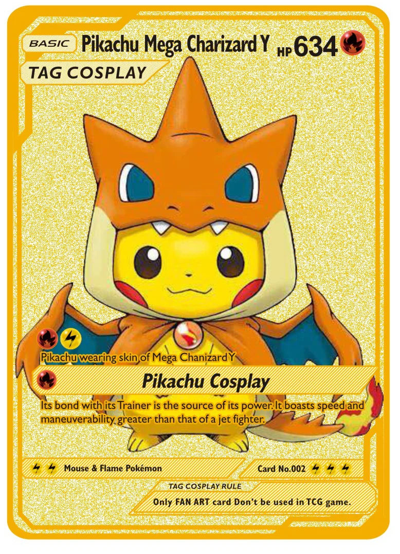 Pokemon Card Game Battle Collection English Japanese Metal Card Pikachu Charizard Mewtwo Charmander Eevee Kawaii Birthday Gift