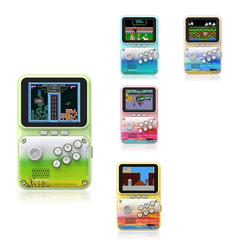 Handheld Video Game Console 2.8 Inch 500 Games Retro Arcade Support AV Connection For Children's Gift