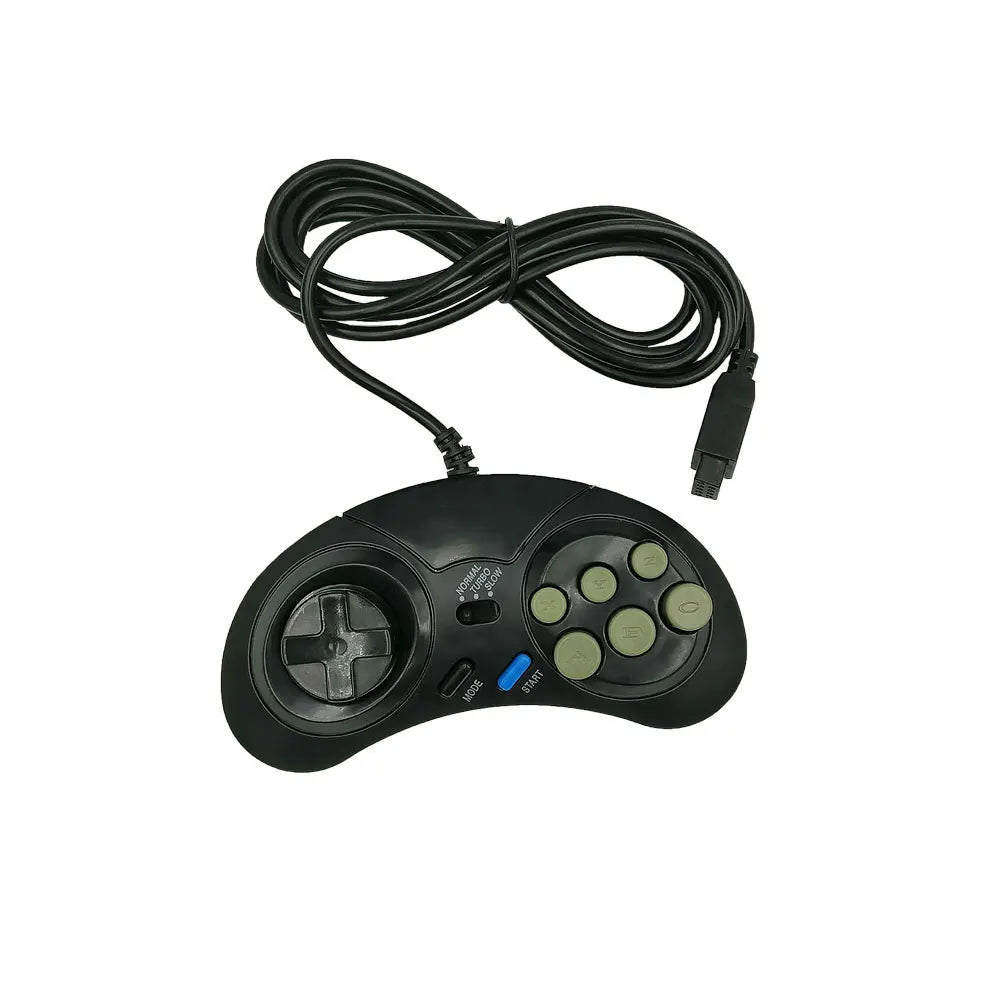 For Original Sega MegaDrive MD2 Mini TV Video Game Console Joystick 16 Bit AV output Double Wired Gamepads Controller Dropshipp