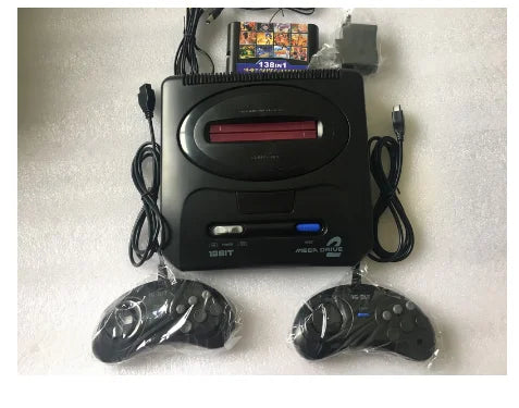 New Arrival 16 bit For SEGA MD 2 Video Game console for Original SEGA game cartridge Optional 138 in 1,196 in 1 classic game