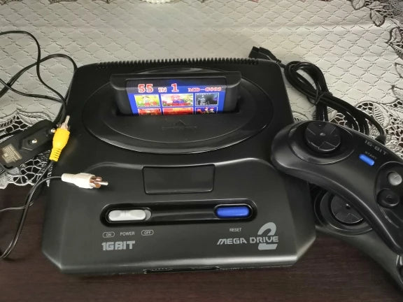 New Arrival 16 bit For SEGA MD 2 Video Game console for Original SEGA game cartridge Optional 138 in 1,196 in 1 classic game