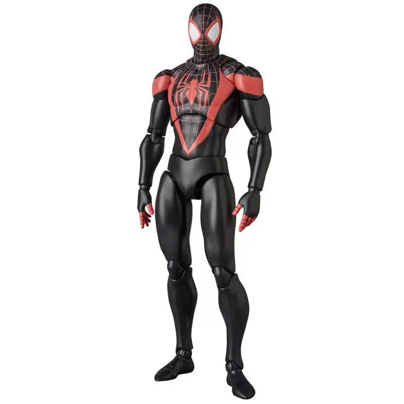 Ct Toys Mafex 092 Spiderman Miles Morales anime Action Figure Ultimate Comics Spider-Man Shf Figure Ko Figurine model Toys Gifts